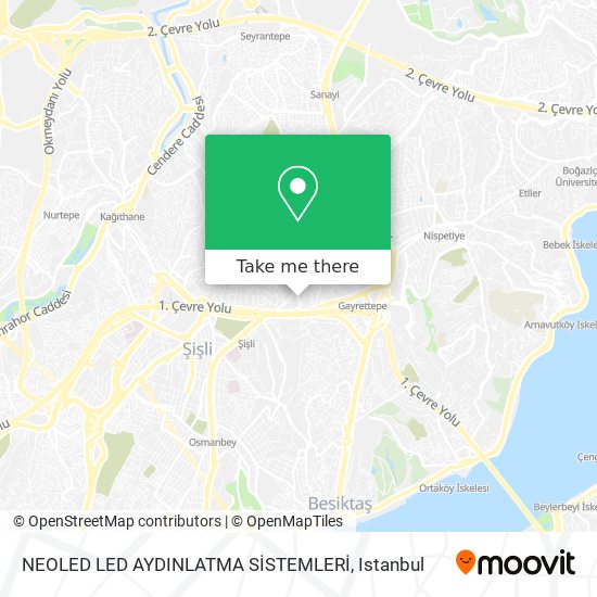 NEOLED LED AYDINLATMA SİSTEMLERİ map