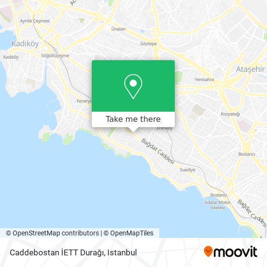 Caddebostan İETT Durağı map