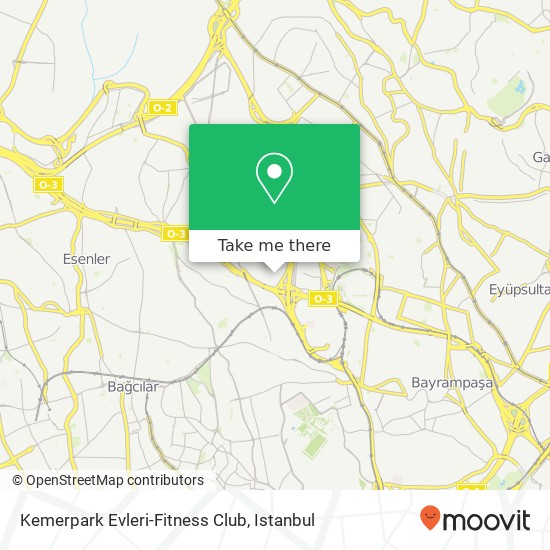 Kemerpark Evleri-Fitness Club map