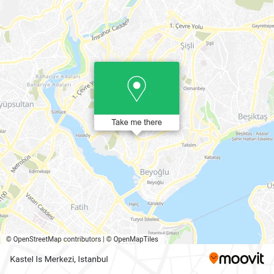 Kastel Is Merkezi map