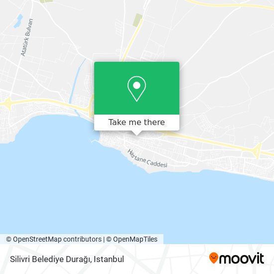 Silivri Belediye Durağı map