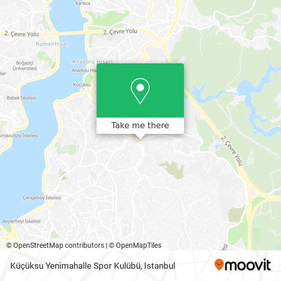 Küçüksu Yenimahalle Spor Kulübü map
