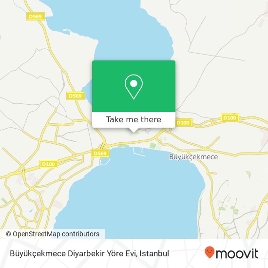 Büyükçekmece Diyarbekir Yöre Evi map