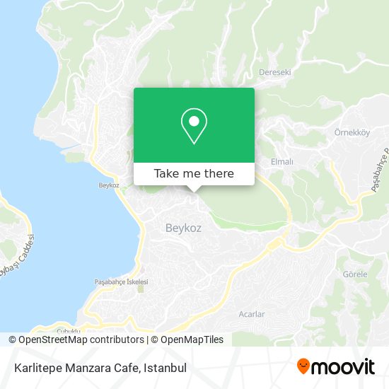 Karlitepe Manzara Cafe map