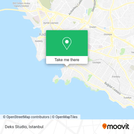 Deks Studio map