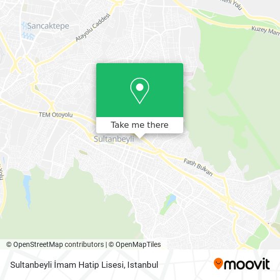 Sultanbeyli İmam Hatip Lisesi map