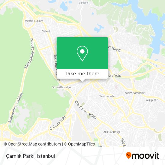 Çamlık Parkı map