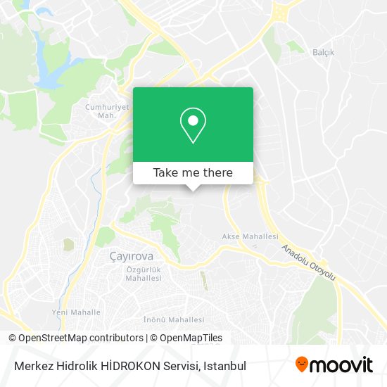 Merkez Hidrolik HİDROKON Servisi map