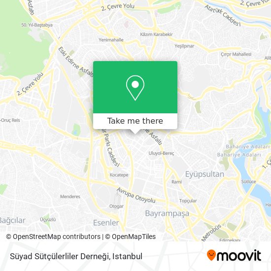 Süyad Sütçülerliler Derneği map