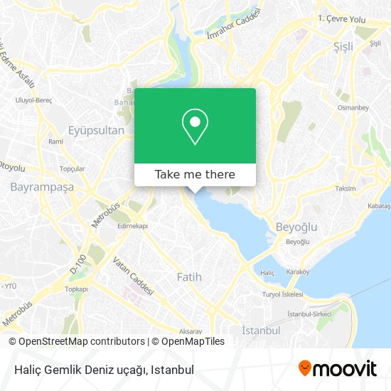 Haliç Gemlik Deniz uçağı map