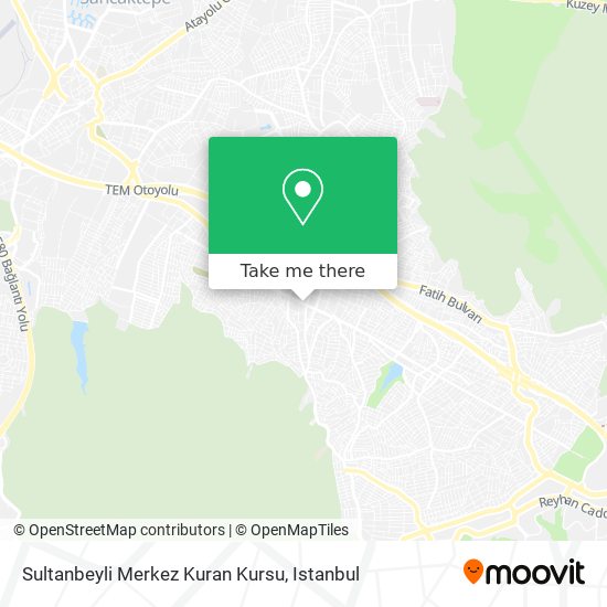 Sultanbeyli Merkez Kuran Kursu map