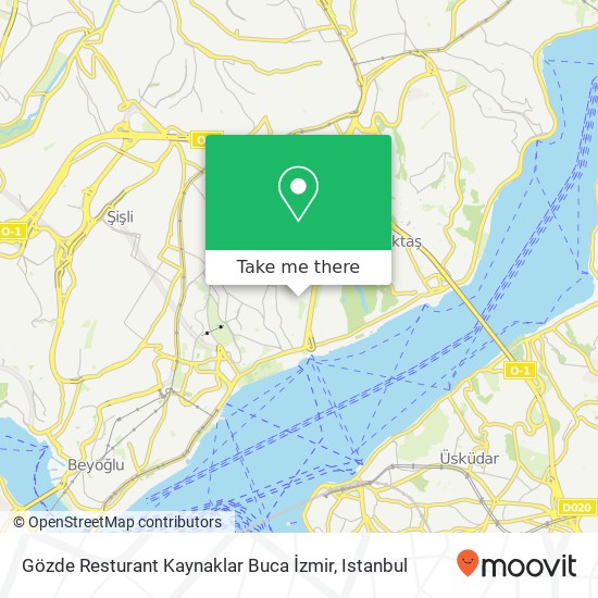 Gözde Resturant Kaynaklar Buca İzmir map