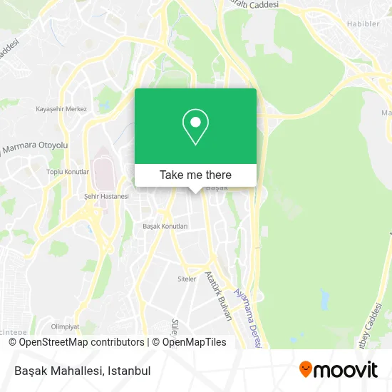 Başak Mahallesi map