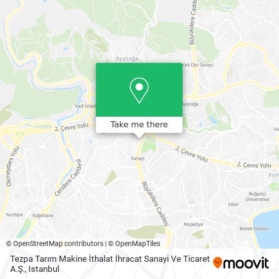 Tezpa Tarım Makine İthalat İhracat Sanayi Ve Ticaret A.Ş. map