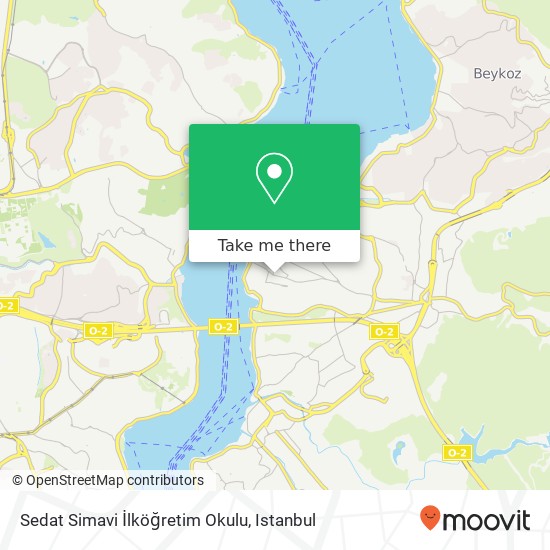 Sedat Simavi İlköğretim Okulu map