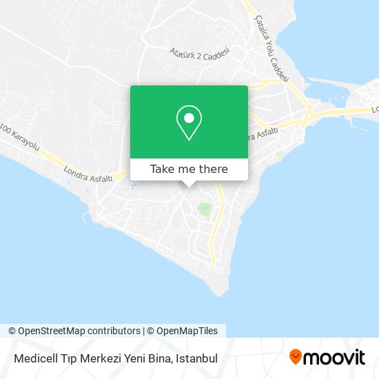 Medicell Tıp Merkezi Yeni Bina map