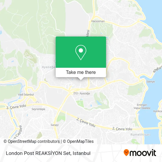 London Post REAKSİYON Set map