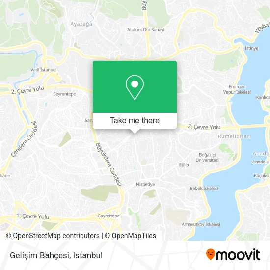 Gelişim Bahçesi map