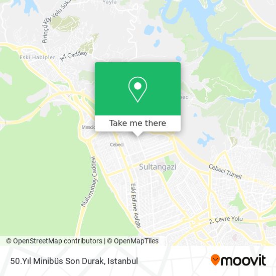 50.Yıl Minibüs Son Durak map