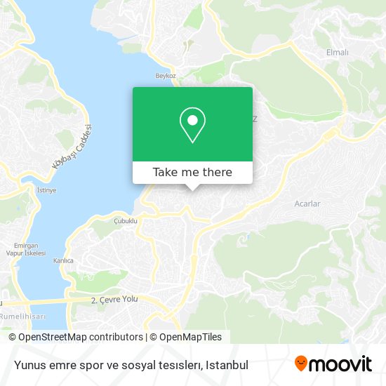 Yunus emre spor ve sosyal tesıslerı map