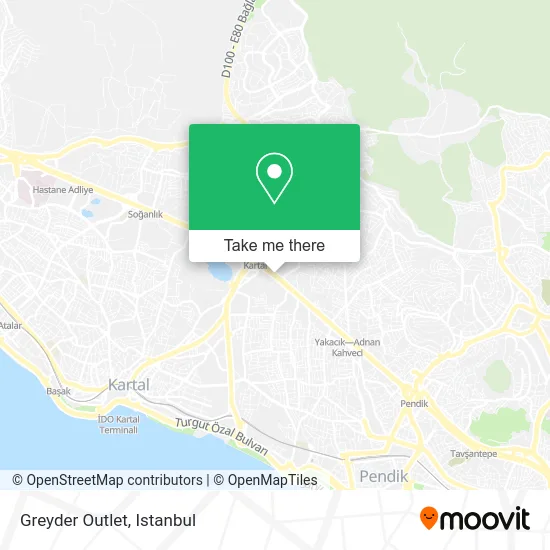 Greyder Outlet map