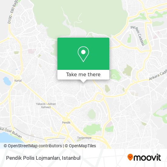 Pendik Polis Lojmanları map