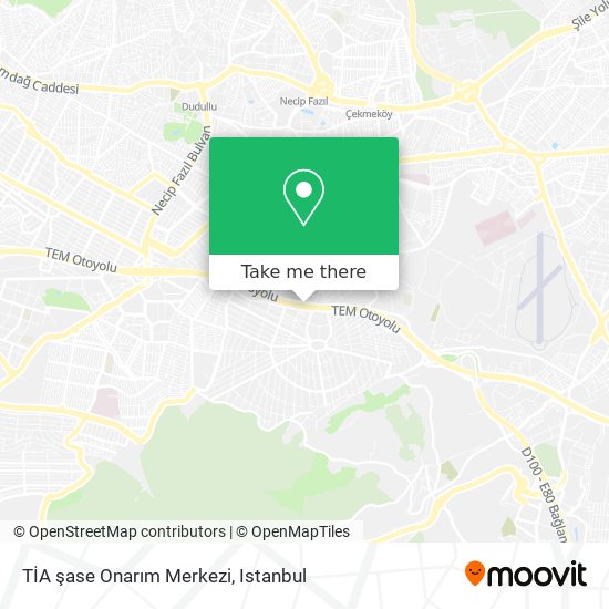 TİA şase Onarım Merkezi map