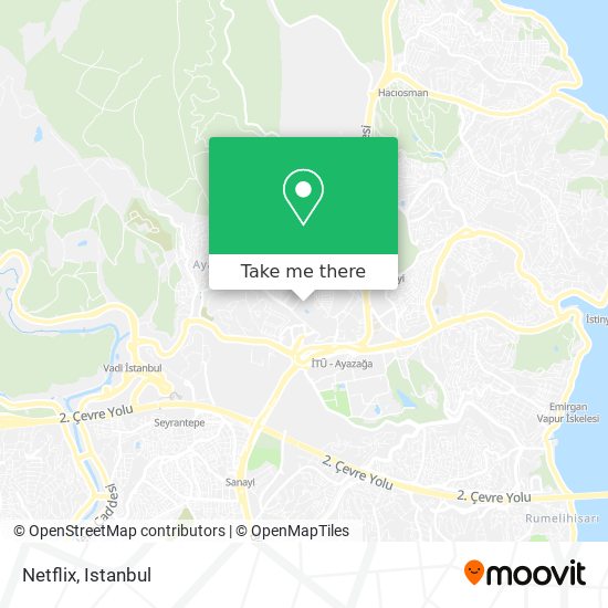 Netflix map