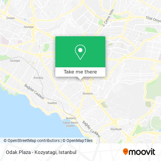 Odak Plaza - Kozyatagi map