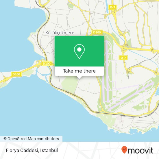 Florya Caddesi map