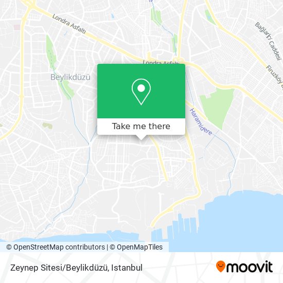 Zeynep Sitesi/Beylikdüzü map