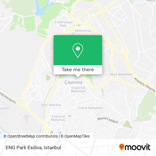 ENG Park Esdiva map