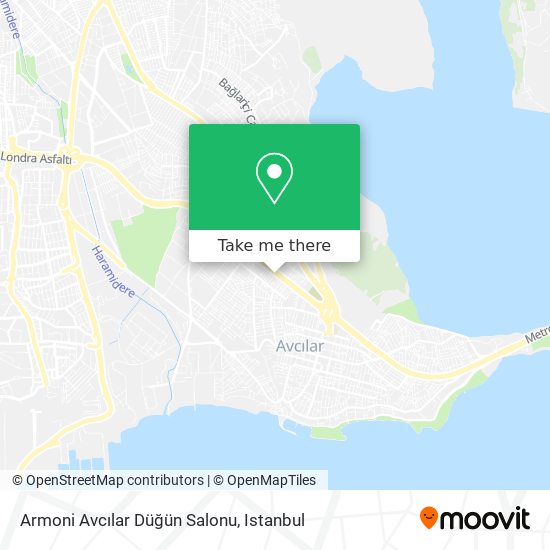 Armoni Avcılar Düğün Salonu map
