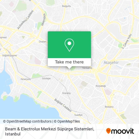 Beam & Electrolux Merkezi Süpürge Sistemleri map