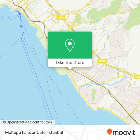 Maltepe Lalezar Cafe map