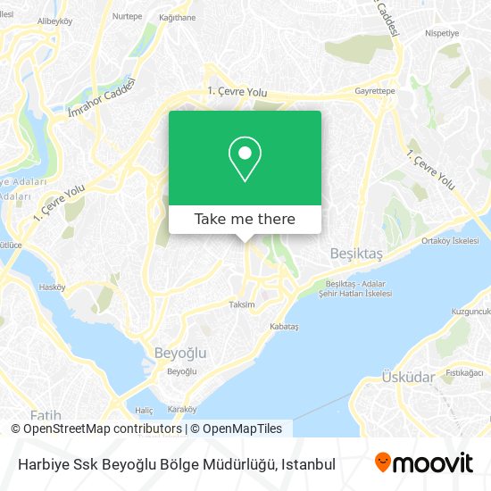 Harbiye Ssk Beyoğlu Bölge Müdürlüğü map