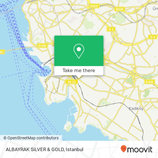 ALBAYRAK SiLVER & GOLD map