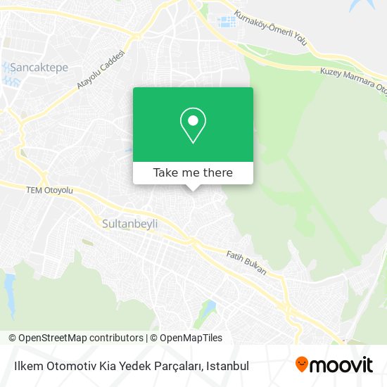 Ilkem Otomotiv Kia Yedek Parçaları map
