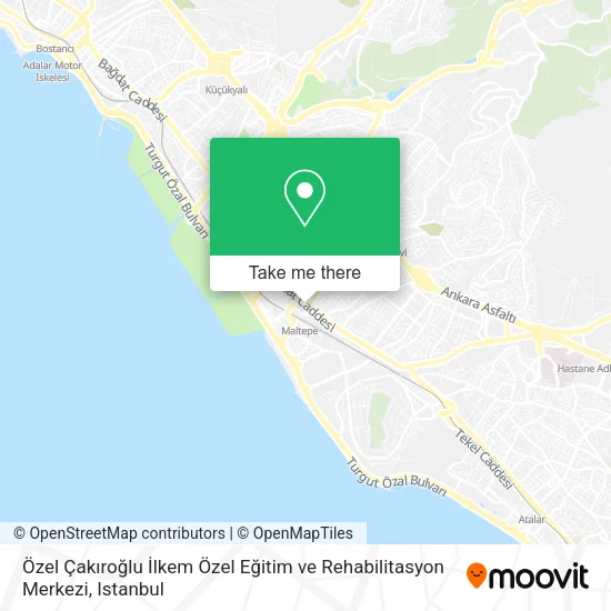 Özel Çakıroğlu İlkem Özel Eğitim ve Rehabilitasyon Merkezi map