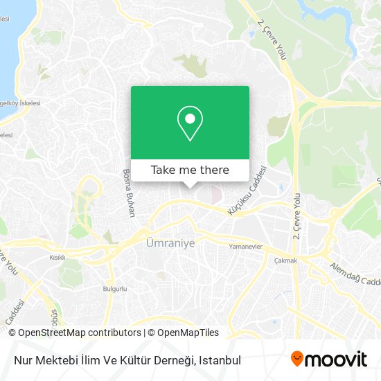 Nur Mektebi İlim Ve Kültür Derneği map