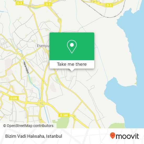 Bizim Vadi Halısaha map