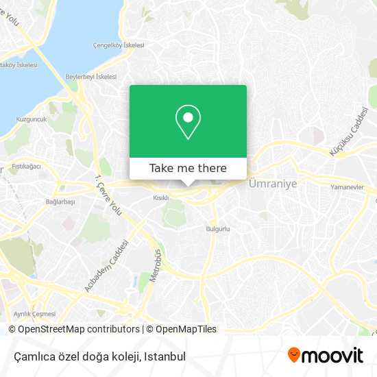 Çamlıca özel doğa koleji map