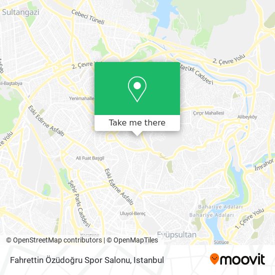 Fahrettin Özüdoğru Spor Salonu map