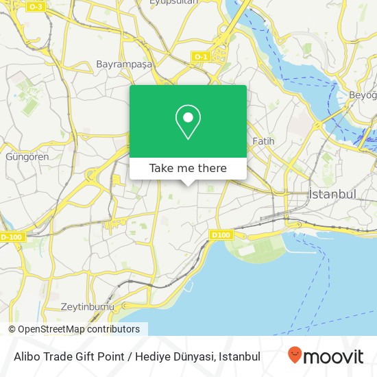 Alibo Trade Gift Point / Hediye Dünyasi map