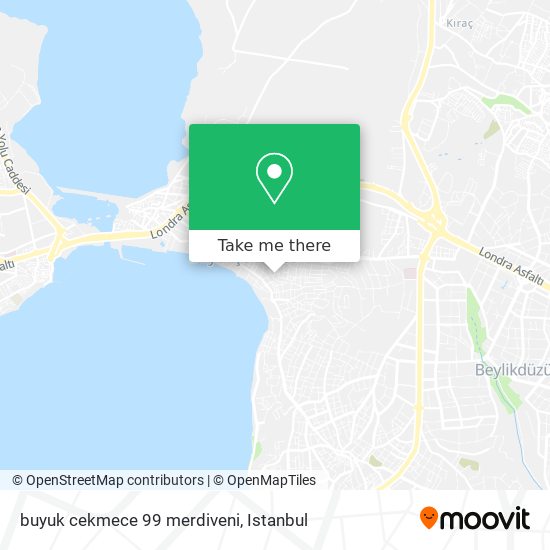 buyuk cekmece 99 merdiveni map