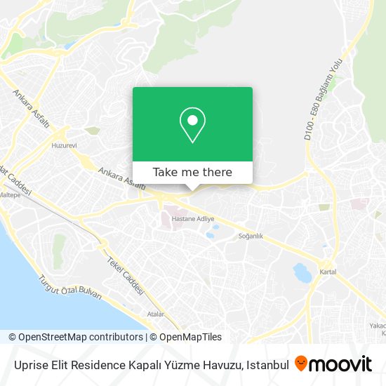 Uprise Elit Residence Kapalı Yüzme Havuzu map