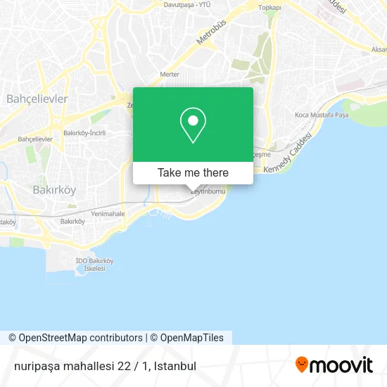 nuripaşa mahallesi 22 / 1 map