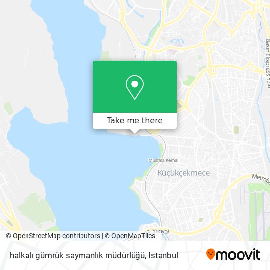 halkalı gümrük saymanlık müdürlüğü map