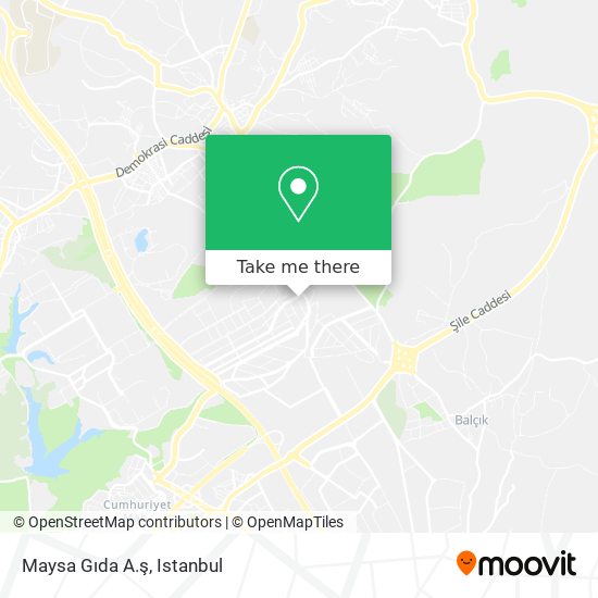 Maysa Gıda A.ş map