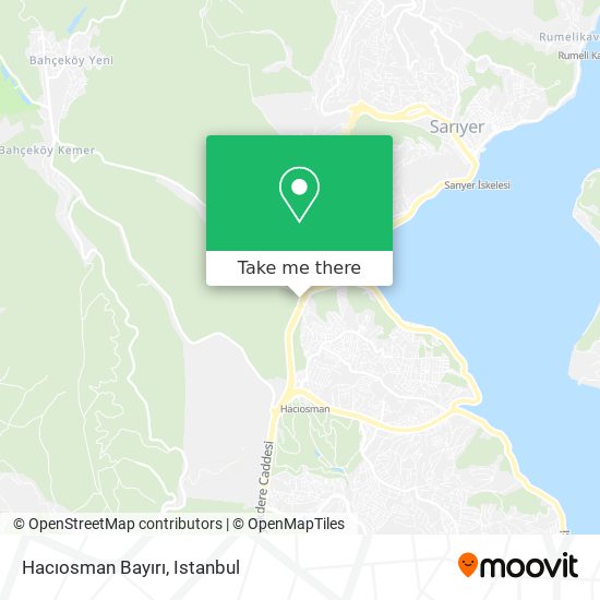 Hacıosman Bayırı map
